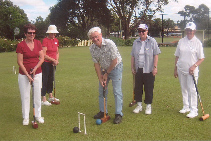 Playing Croquet